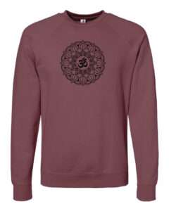 Yoga Image On Long Sleeve Tee